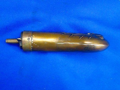 Civil War Colt's Paten Original Powder Flask with a Sloping Charger for a Model 1851 Navy Revolver - Image 3 of 5