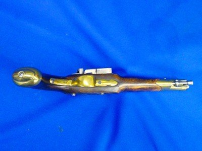 Early Copy of a 1700's Spanish Royal Body Guard Miglette Lock Pistol - Image 5 of 5