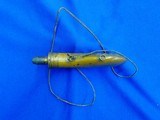 Early & Desirable J. BATTY SPRINGFIELD MASS.  Marked Large Spout Hunting Flask - Image 4 of 5