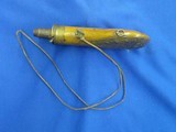 Early & Desirable J. BATTY SPRINGFIELD MASS.  Marked Large Spout Hunting Flask - Image 5 of 5