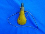 Early & Desirable J. BATTY SPRINGFIELD MASS.  Marked Large Spout Hunting Flask - Image 2 of 5