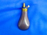 Civil War Powder Flask for a Cased Colt Pocket Navy, Or Other Cased Navy Model Revolvers - Image 1 of 5