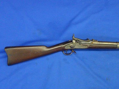 An Early, Desirable, & Scarce First Model U.S. Military Issued Springfield Model 1865 Allin Conversion Breech Loading Rifle In Very Good Condition! - Image 2 of 8