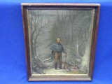 A Early & Desirable U.S. Civil War 1860 Painting Signed By 