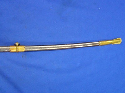 Early Civil War U.S. Model 1850 Staff & Field Officers Sword Inscribed On The Top Mount To 