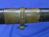 Early Civil War U.S. Model 1850 Staff & Field Officers Sword Inscribed On The Top Mount To 