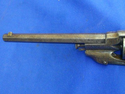 An Early & Rare Civil War Allen & Wheelock Center Hammer Navy Revolver In Good Untouched Original Condition!     - Image 3 of 12