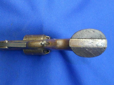 An Early & Rare Civil War Allen & Wheelock Center Hammer Navy Revolver In Good Untouched Original Condition!     - Image 11 of 12