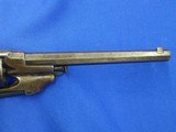 An Early & Rare Civil War Allen & Wheelock Center Hammer Navy Revolver In Good Untouched Original Condition!     - Image 7 of 12