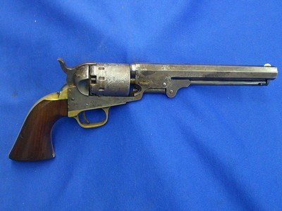 An Early Civil War Series II Manhattan .36 Caliber Percussion Revolver In Fine Untouched Condition!   - Image 4 of 12