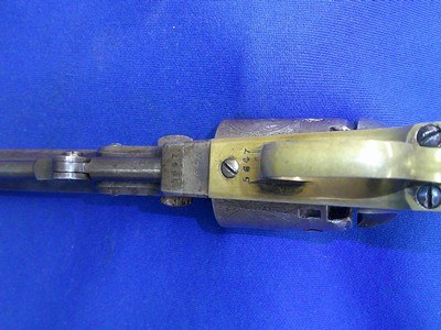 An Early Civil War Series II Manhattan .36 Caliber Percussion Revolver In Fine Untouched Condition!   - Image 11 of 12