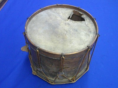 An Early Civil War Drum With Its Original Ropes & Makers Label Inside! - Image 1 of 5