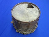 An Early Civil War Drum With Its Original Ropes & Makers Label Inside! - Image 2 of 5
