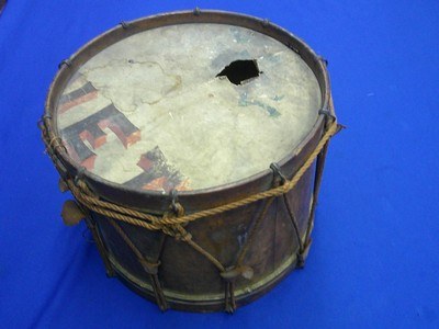An Early Civil War Drum With Its Original Ropes & Makers Label Inside! - Image 4 of 5