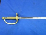 A U.S. Civil War Ames Model 1840 Non Commissioned Officers Sword Dated 1863 In Excellent Condition!    - Image 2 of 9