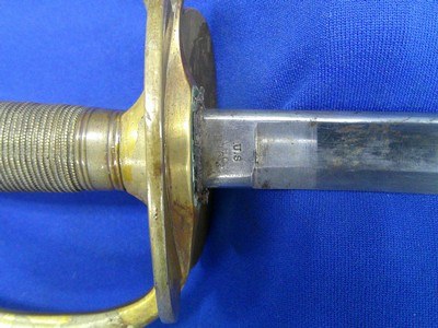 A U.S. Civil War Ames Model 1840 Non Commissioned Officers Sword Dated 1863 In Excellent Condition!    - Image 3 of 9