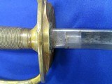 A U.S. Civil War Ames Model 1840 Non Commissioned Officers Sword Dated 1863 In Excellent Condition!    - Image 3 of 9
