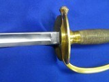 A U.S. Civil War Ames Model 1840 Non Commissioned Officers Sword Dated 1863 In Excellent Condition!    - Image 6 of 9