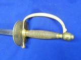 A U.S. Civil War Ames Model 1840 Non Commissioned Officers Sword Dated 1863 In Excellent Condition!    - Image 8 of 9