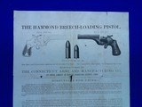 Civil War Factory Broadside For 