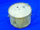 1800's Drum with a Carved Scene of CUSTERS LAST FIGHT, STAND - Image 3 of 5