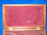 Civil War Original Deluxe Brass Bound Case For A Blunt & Syms Pepperbox Or Other Similar Pepperbox Pistols - Image 3 of 5
