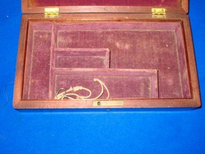 Civil War Original Deluxe Brass Bound Case For A Blunt & Syms Pepperbox Or Other Similar Pepperbox Pistols - Image 2 of 5