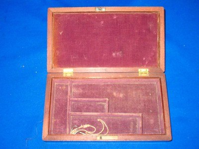 Civil War Original Deluxe Brass Bound Case For A Blunt & Syms Pepperbox Or Other Similar Pepperbox Pistols - Image 1 of 5