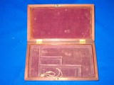 Civil War Original Deluxe Brass Bound Case For A Blunt & Syms Pepperbox Or Other Similar Pepperbox Pistols - Image 1 of 5