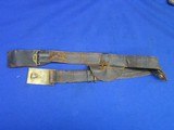 An Early U.S. Civil War Brass Officers Eagle & Wreath Buckle With Matching No. 808 Keeper On Its Original Belt In Fine Untouched Condition! - Image 5 of 6