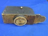 An Early Civil War Wooden Patent Model Of A Fortress Wall Battery Cannon In Fine Untouched Condition!   - Image 8 of 8
