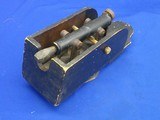 An Early Civil War Wooden Patent Model Of A Fortress Wall Battery Cannon In Fine Untouched Condition!   - Image 3 of 8