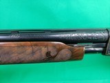 Remington Model 870 20 Ga Custom Engraved 3 Barrel Set Shotgun - 22 of 25