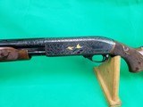 Remington Model 870 20 Ga Custom Engraved 3 Barrel Set Shotgun - 21 of 25