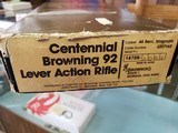 Browning 1878-1978 Centennial 92 44 Magnum Lever Action Rile NIB - 16 of 16