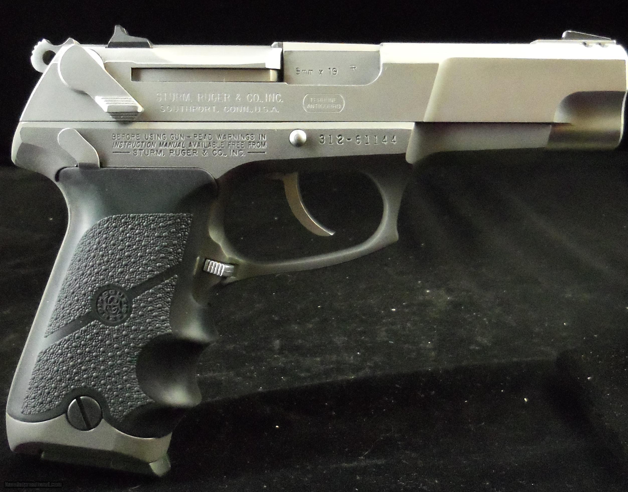 Ruger P89 9mm Stainless Steel