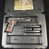 Browning 1911-380 Black Label Medallion W/Factory Case. - 4 of 5