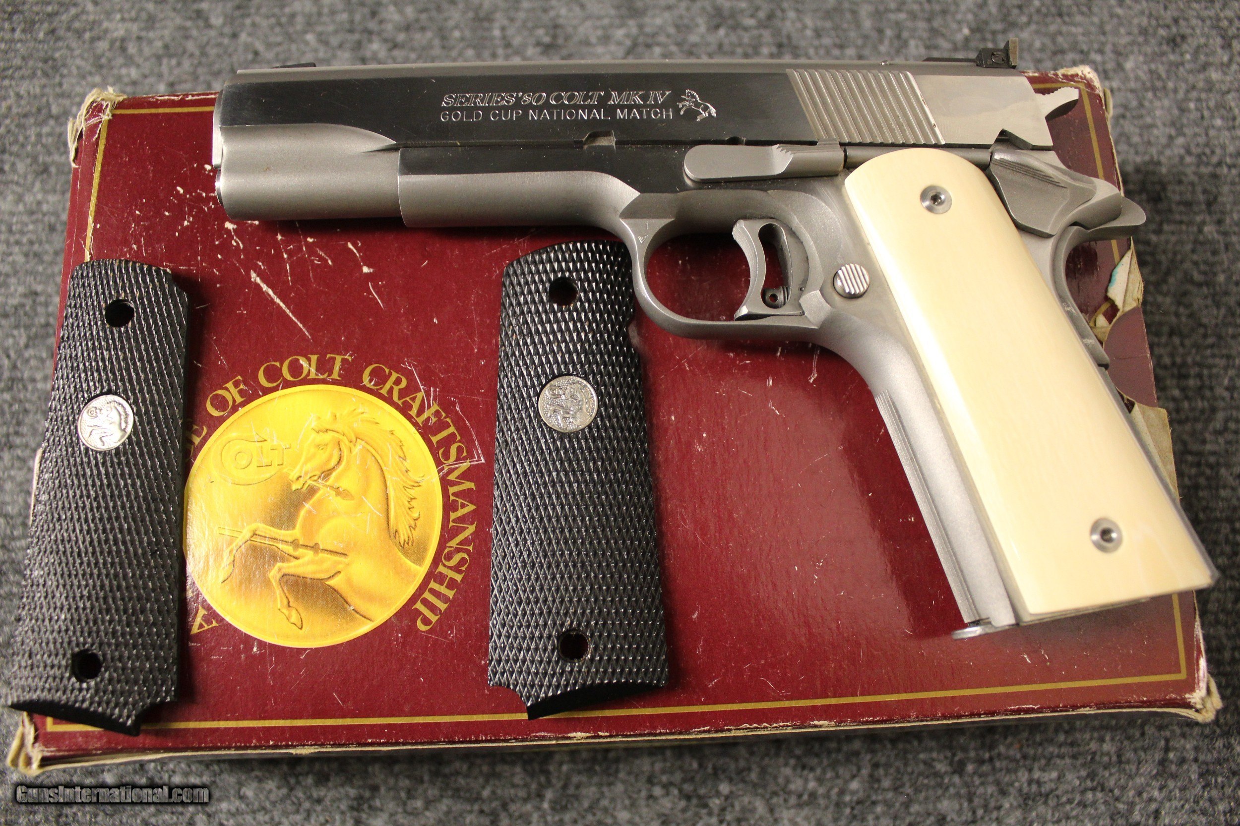 Colt MK IV 80 Series Gold Cup National Match, .45 ACP