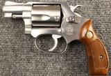 Smith & Wesson Model 60 (No Dash) Stainless Steel Revolver 38 S&W Spl - 2 of 3