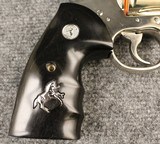 Colt Python 357, 6" Barrel, Polished Nickel. .357 Magnum.
Box, hang tag, extra Grip and Colt Letter of Authenticity included - 4 of 5