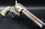 Uberti SAA .45LC George S. Patton Commemorative Sterling Silver Plated - 2 of 13