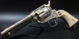 Uberti SAA .45LC George S. Patton Commemorative Sterling Silver Plated - 1 of 13