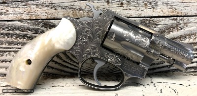 Smith & Wesson Model 60 in .38 Special - Factory Engraved Elvis Presley owned Gun