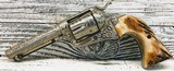 CATTLE BRAND ENGRAVED COLT SINGLE ACTION ARMY – 1904 BISLEY MODEL 38 WCF by WELDON BLEDSOE - 10 of 15