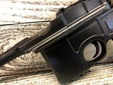 MAUSER C96 Wartime Commercial .30 Luger 1915 - 1918 - 13 of 18