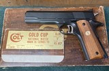 Colt Gold Cup National Match .45acp - 3 of 4