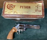 Colt Python .357 mag
NIB - 4 of 5