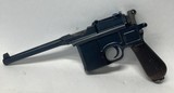 Mauser C96 Wartime Commercial .30 Mauser 1915-1918 - 2 of 15