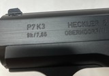 Heckler & Koch P7 K3 .380acp NIB - 10 of 13