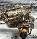 Engraved Colt Single Action Army 2nd Gen 38 Special (SALE PENDING) - 2 of 11